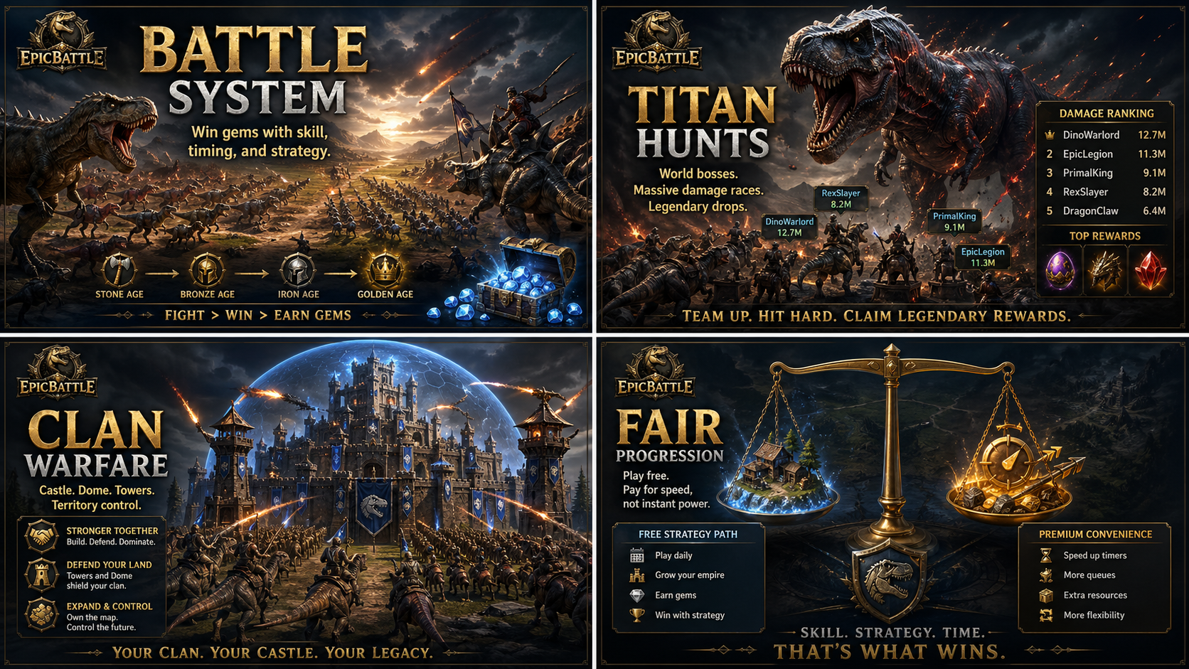 Titan and battle